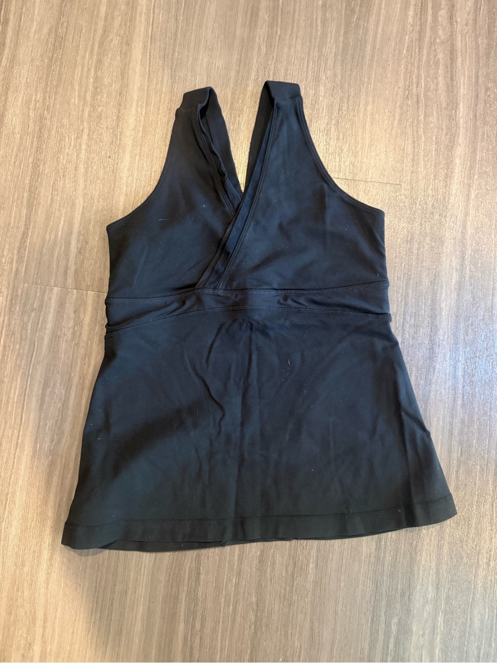 Lululemon Black V-Neck Women's Tank Top